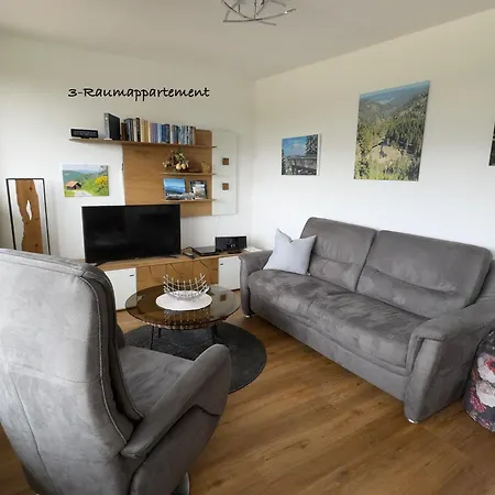 公寓 3 - Raumappartement 60 Qm Dieter Hoffmann Freudenstadt-kniebis Beim Nationalpark