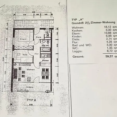 3 - Raumappartement 60 Qm Dieter Hoffmann Freudenstadt-kniebis Beim Nationalpark