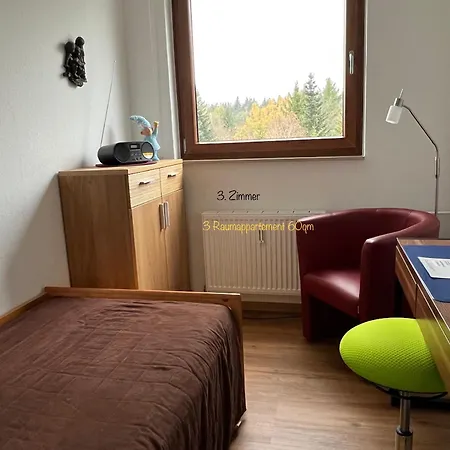 3 - Raumappartement 60 Qm Dieter Hoffmann Freudenstadt-kniebis Beim Nationalpark * 弗罗伊登施塔特